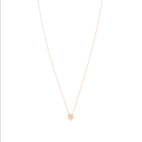 ginette ny Jewelry - Ginette NY Mini Open Star On A Chain Necklace